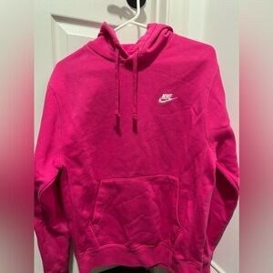 pink nike hoodie